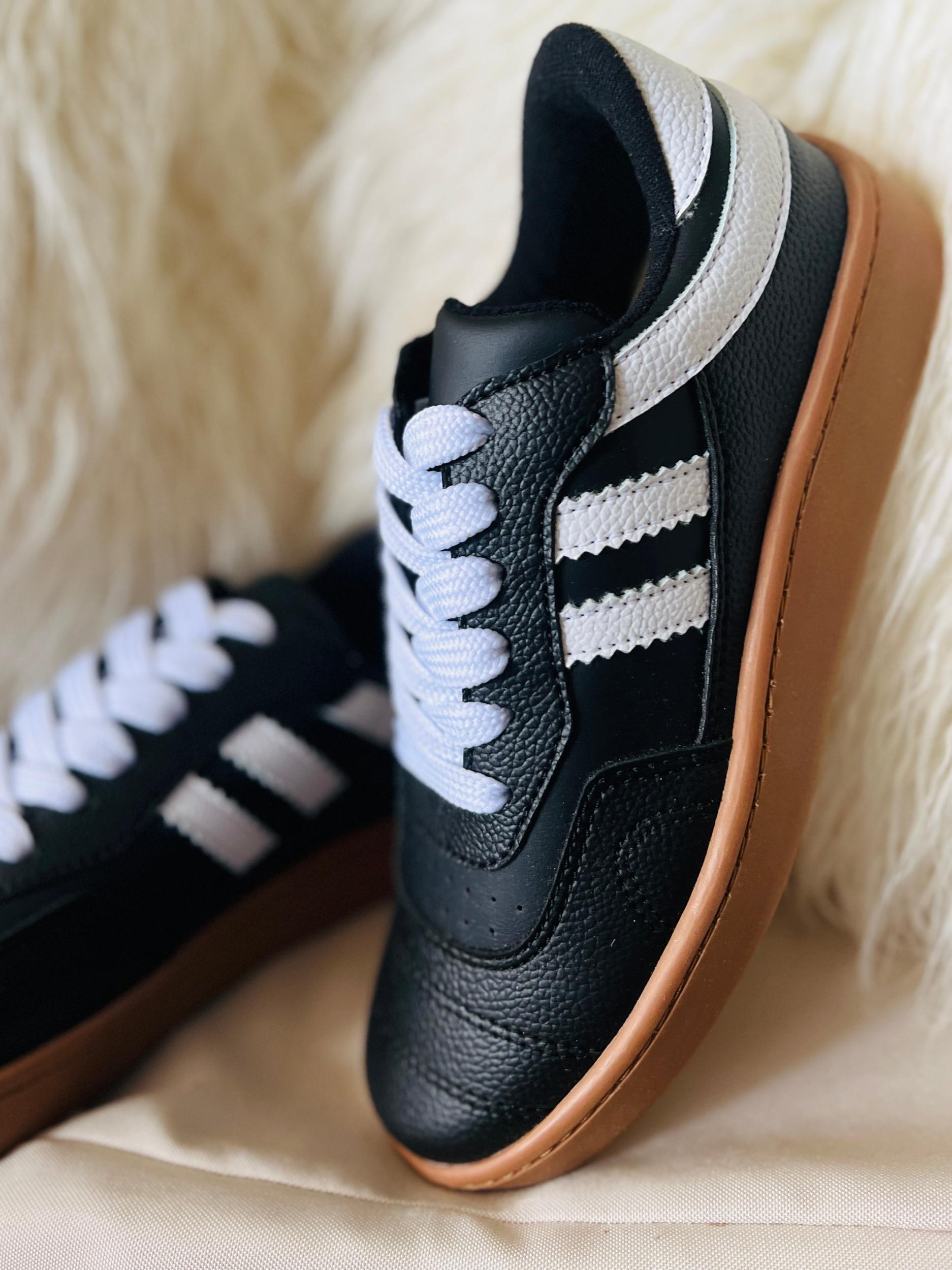 Blackened Ask Me Nicely Sneakers Product Image