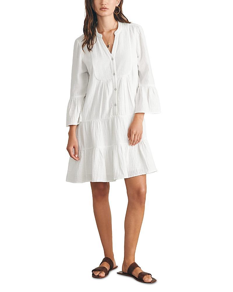 Faherty Kasey Organic Cotton Tiered Dress Product Image