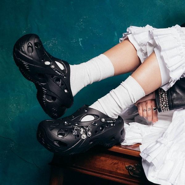 Womens Crocs Caged Clog Product Image