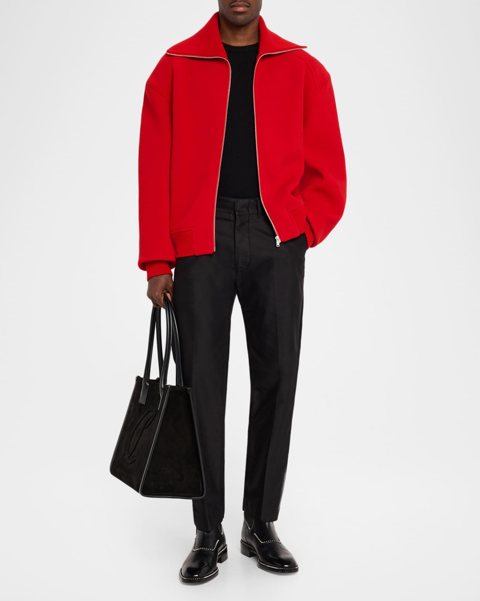 Men's By My Side Reversed Calf Leather Large Tote Bag Product Image