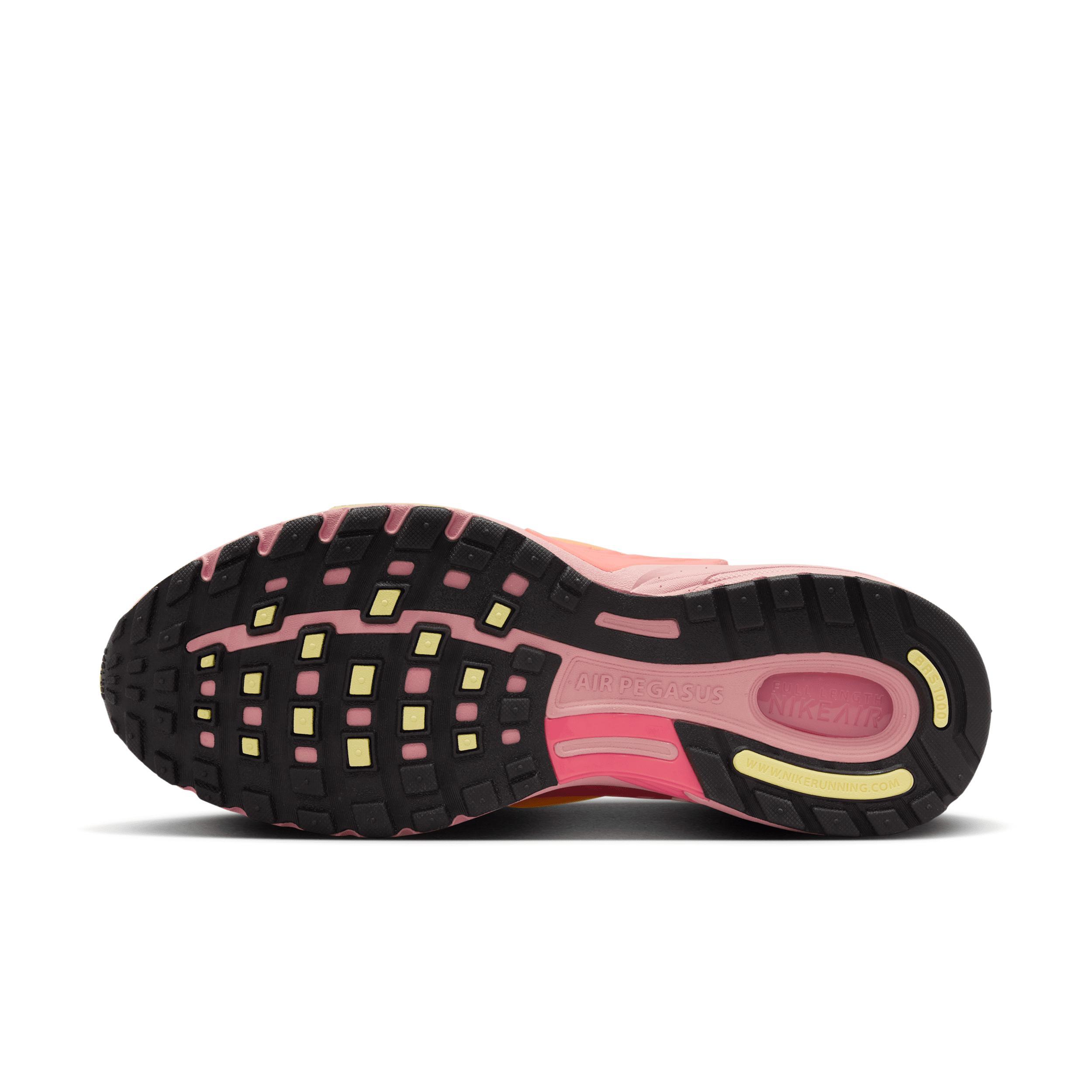 Nike Mens Nike Air Pegasus Wave - Mens Running Shoes Black/Silver /Pink Product Image