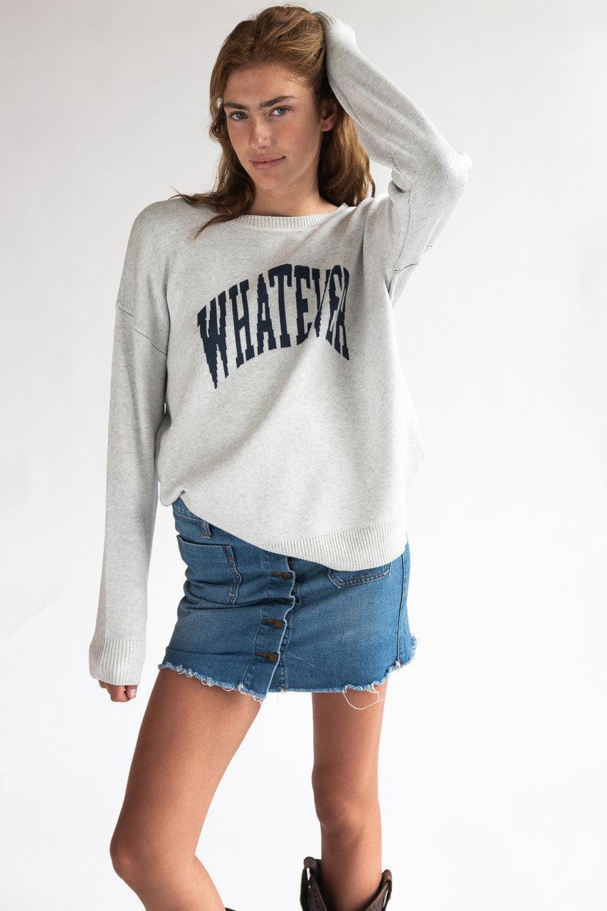 Graphic Knit Sweater Product Image