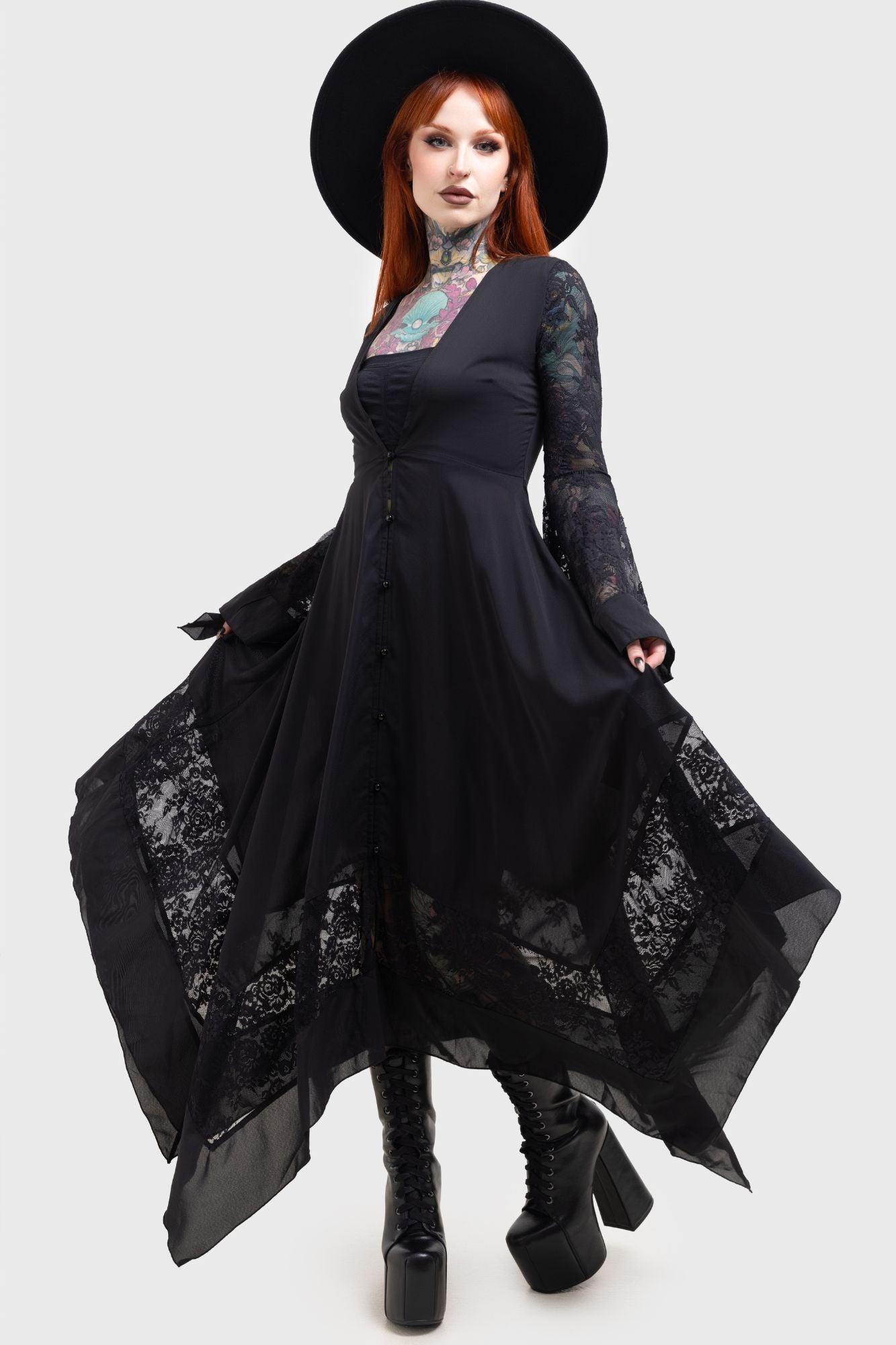 Misty Night Maxi Dress Female Product Image