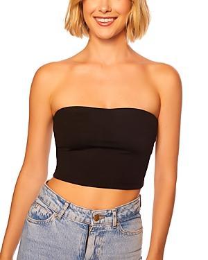 Susana Monaco Crop Tube Top Black XL Product Image