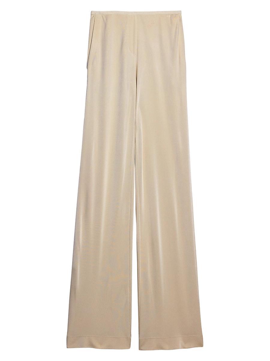 Straight-Leg Fluid Pull-On Pants Product Image