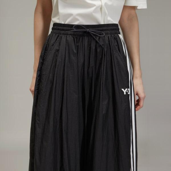 adidas Y-3 3-Stripes Nylon Pants Dark Blue XL Womens Product Image