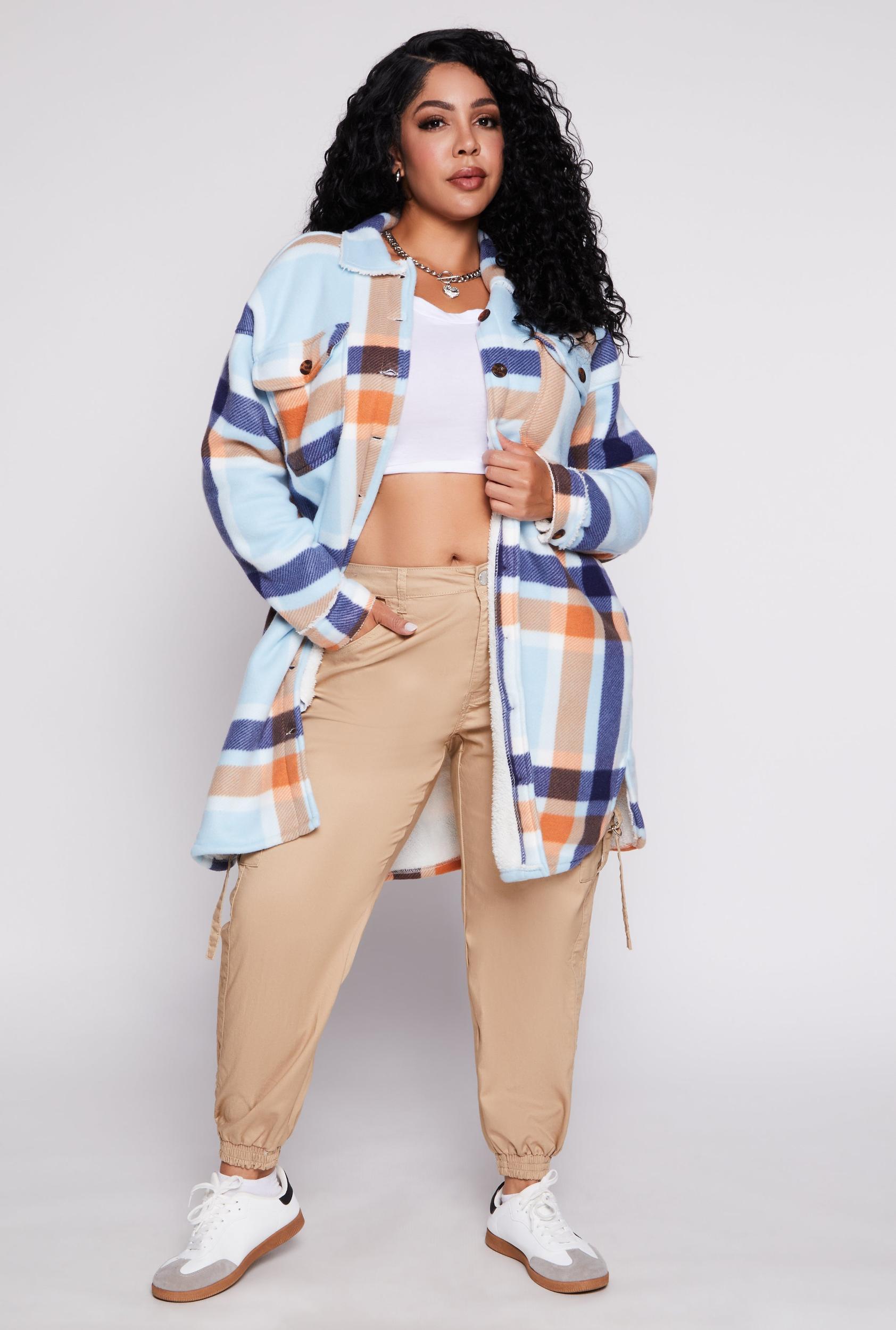 Womens Plus Size VIP Tabbed Cargo Pocket Joggers Product Image