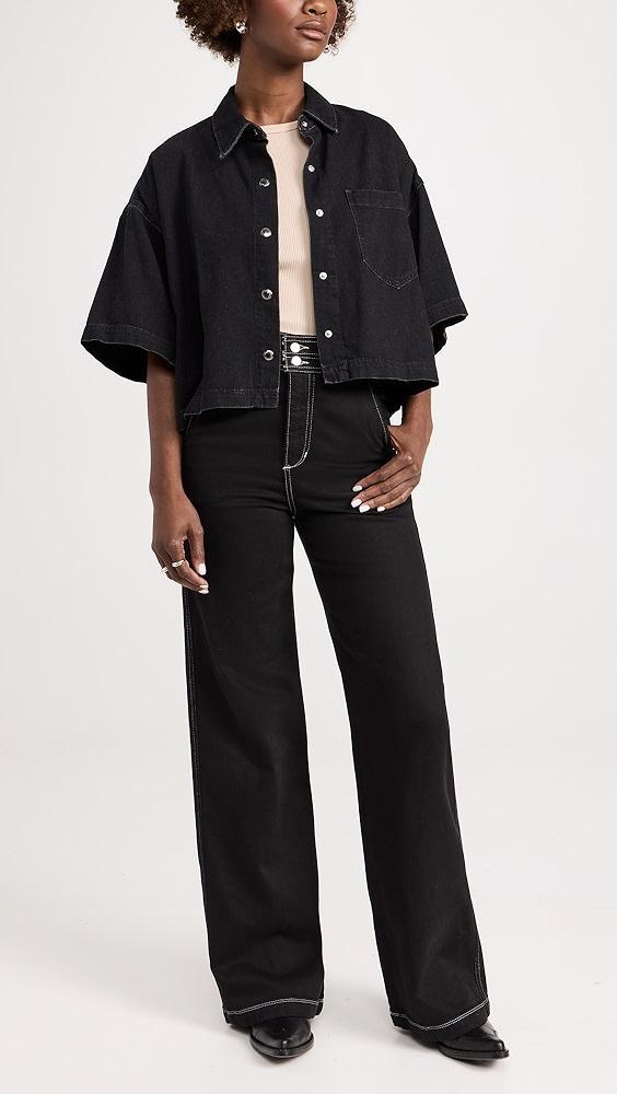 Joe's Jeans The Allana Wide Leg Jeans | Shopbop Product Image