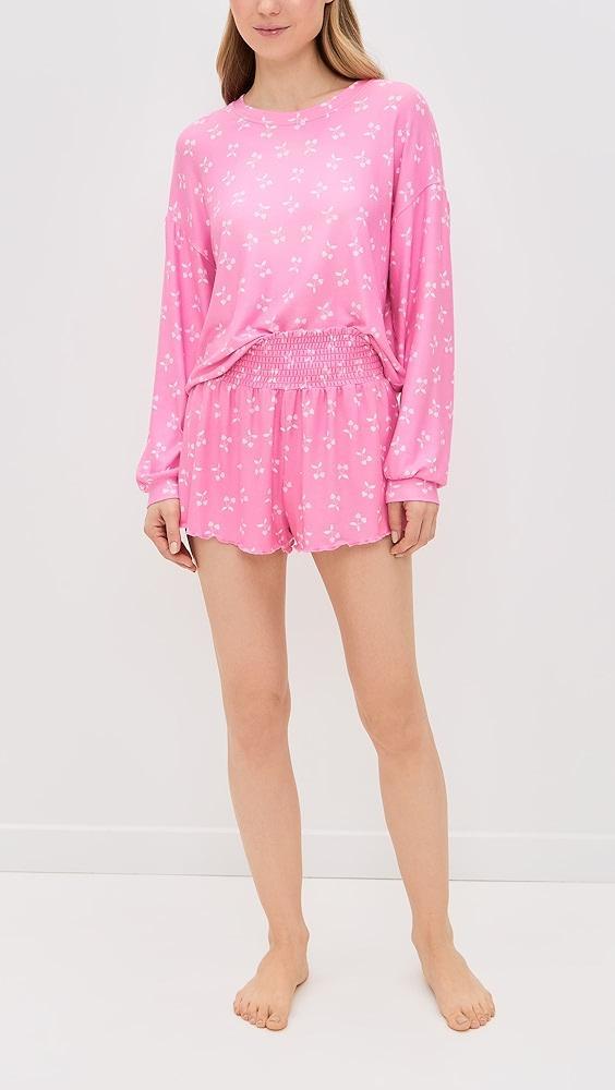 Z Supply Dawn Cherry Shorts | Shopbop Product Image