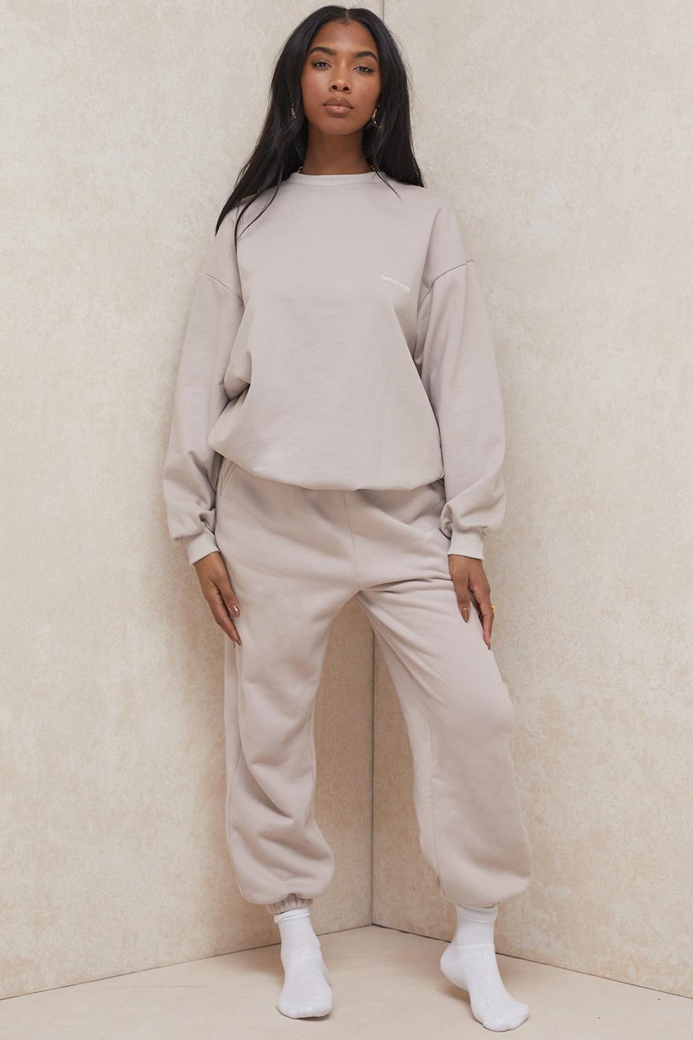 Sky  stone fleece back jogging trousers Product Image