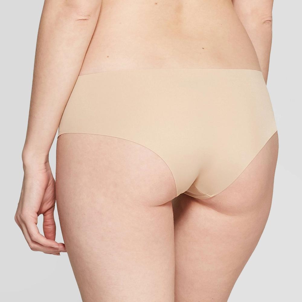 Women's Invisible Edge Cheeky Underwear - Auden™ Black M: Seamless Low Rise Pull-On Panties Product Image