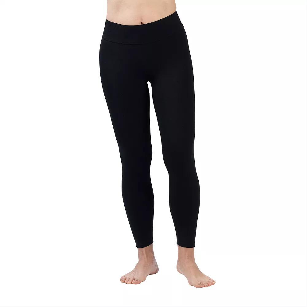 Women's Dolfin Aquashape High-Waisted 7/8 Aqua Tights, Size: XL, Black Product Image