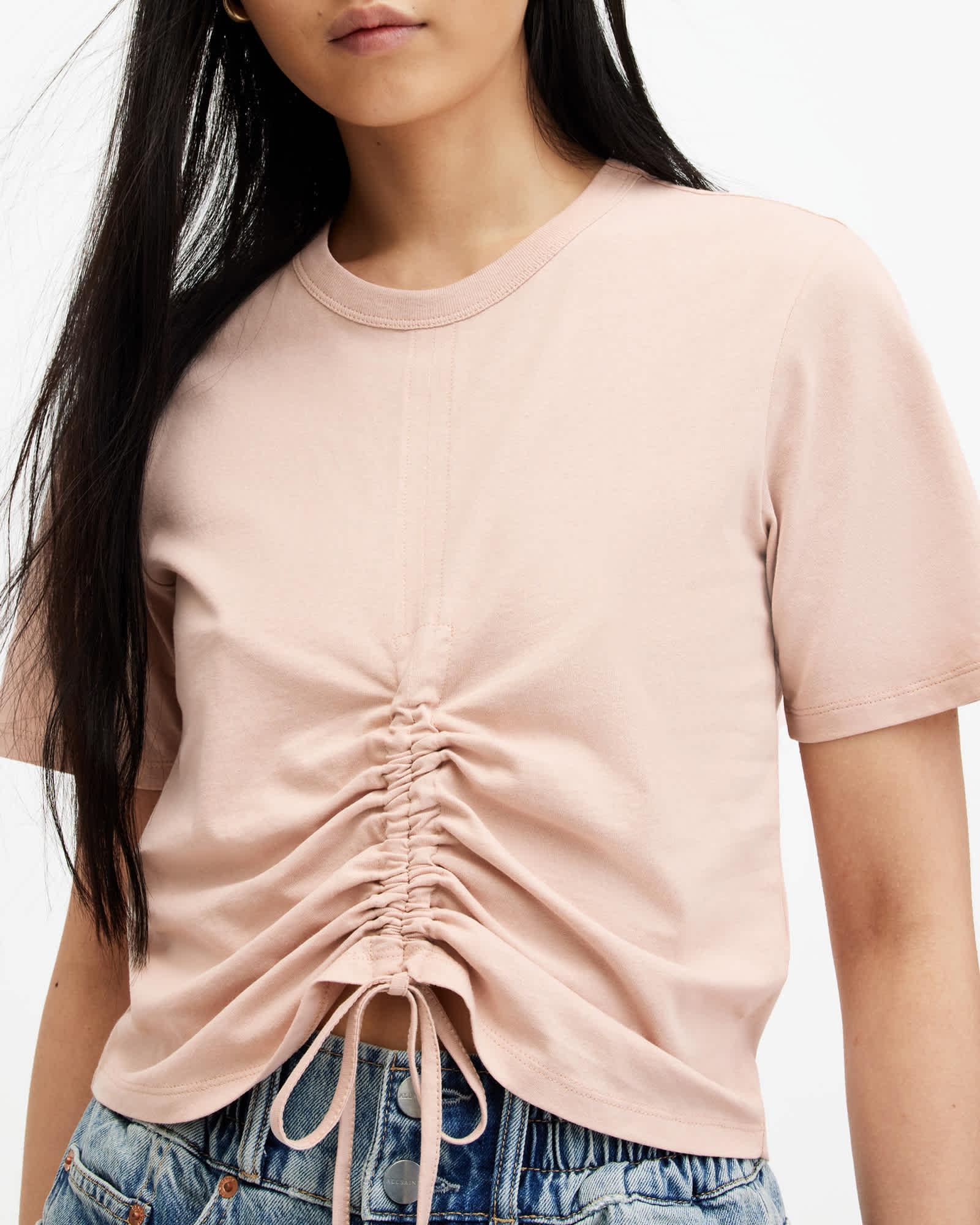 Gia Ribbed Long Sleeve T-Shirt Product Image