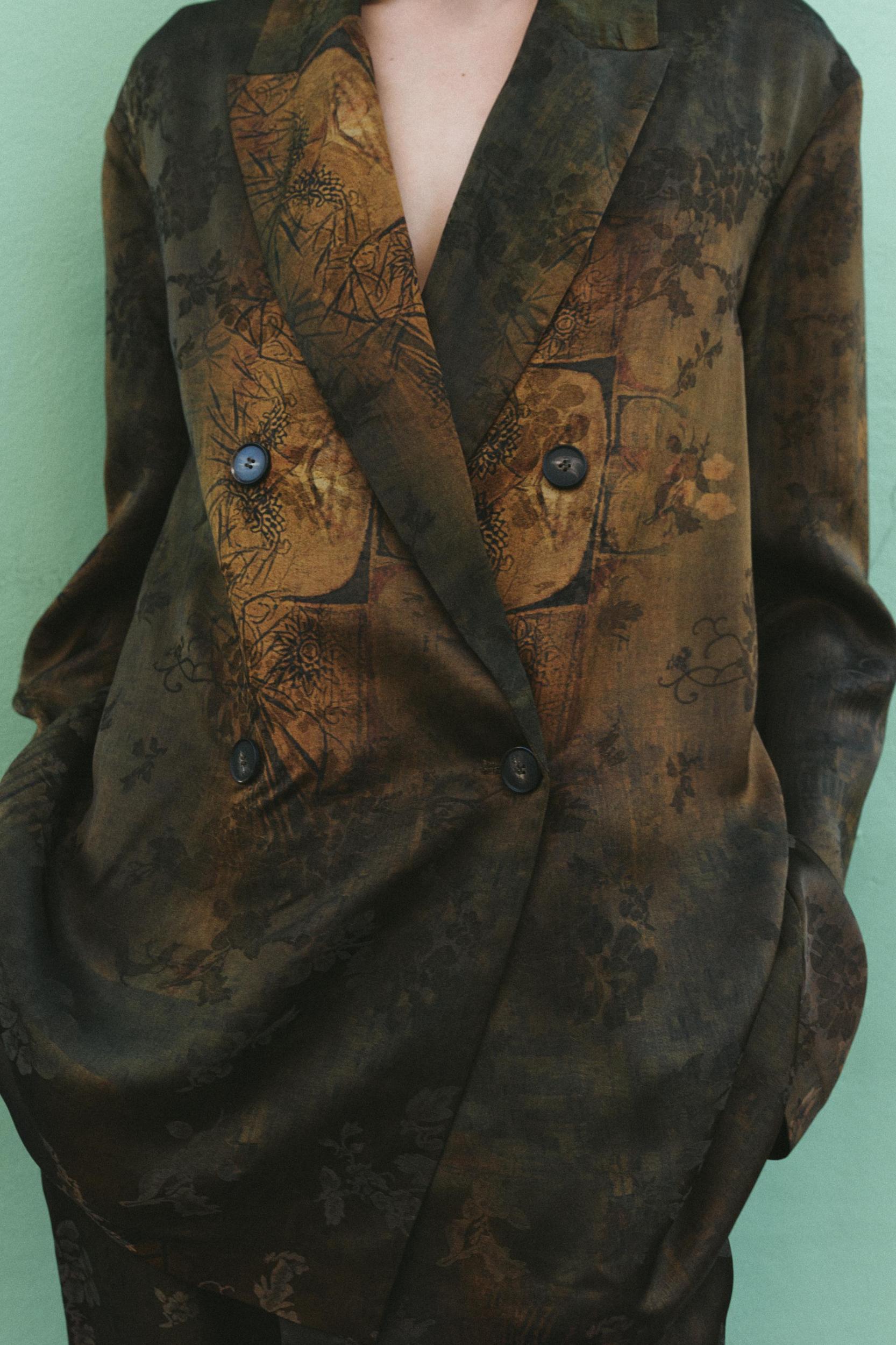 ZW COLLECTION JACQUARD BLAZER Product Image