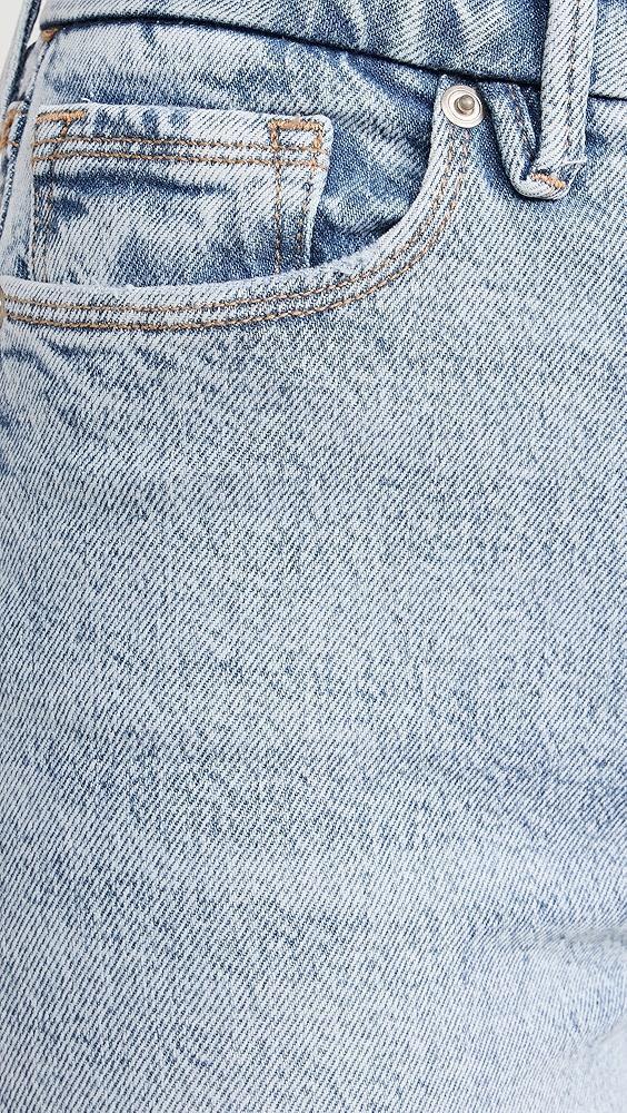Good American Good Classic Cuffed Jeans | Shopbop Product Image