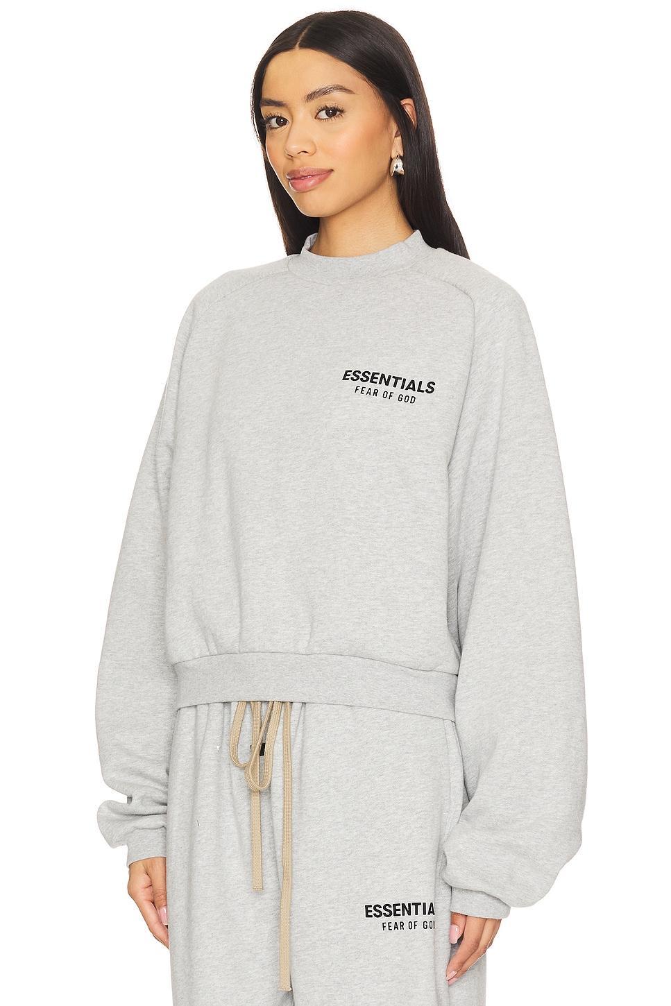 Cropped Crewneck Sweatshirt Fear of God ESSENTIALS Product Image