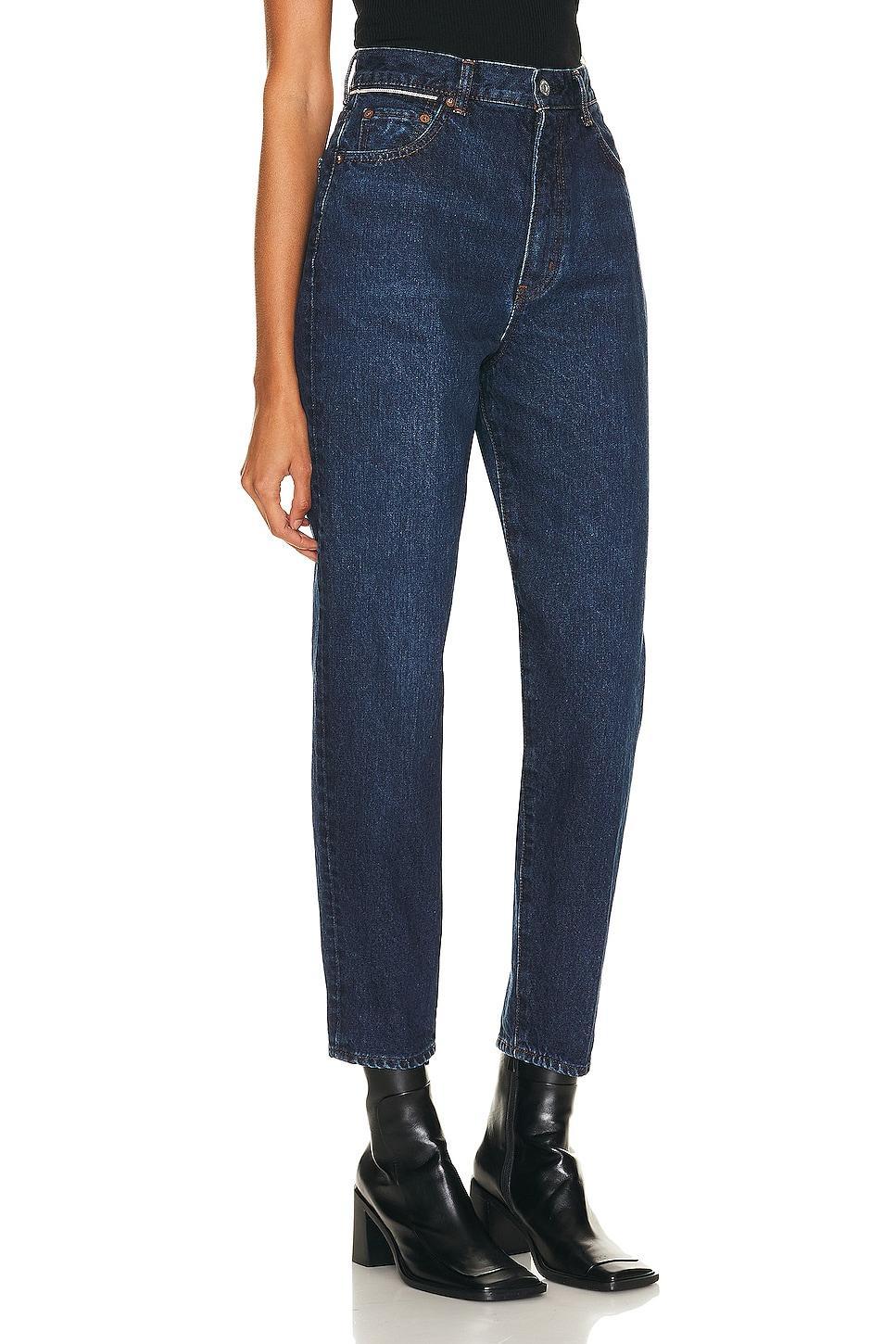 Moussy Vintage Toolville Carrot Pant in Dark Blue - Blue. Size 30 (also in ). Product Image