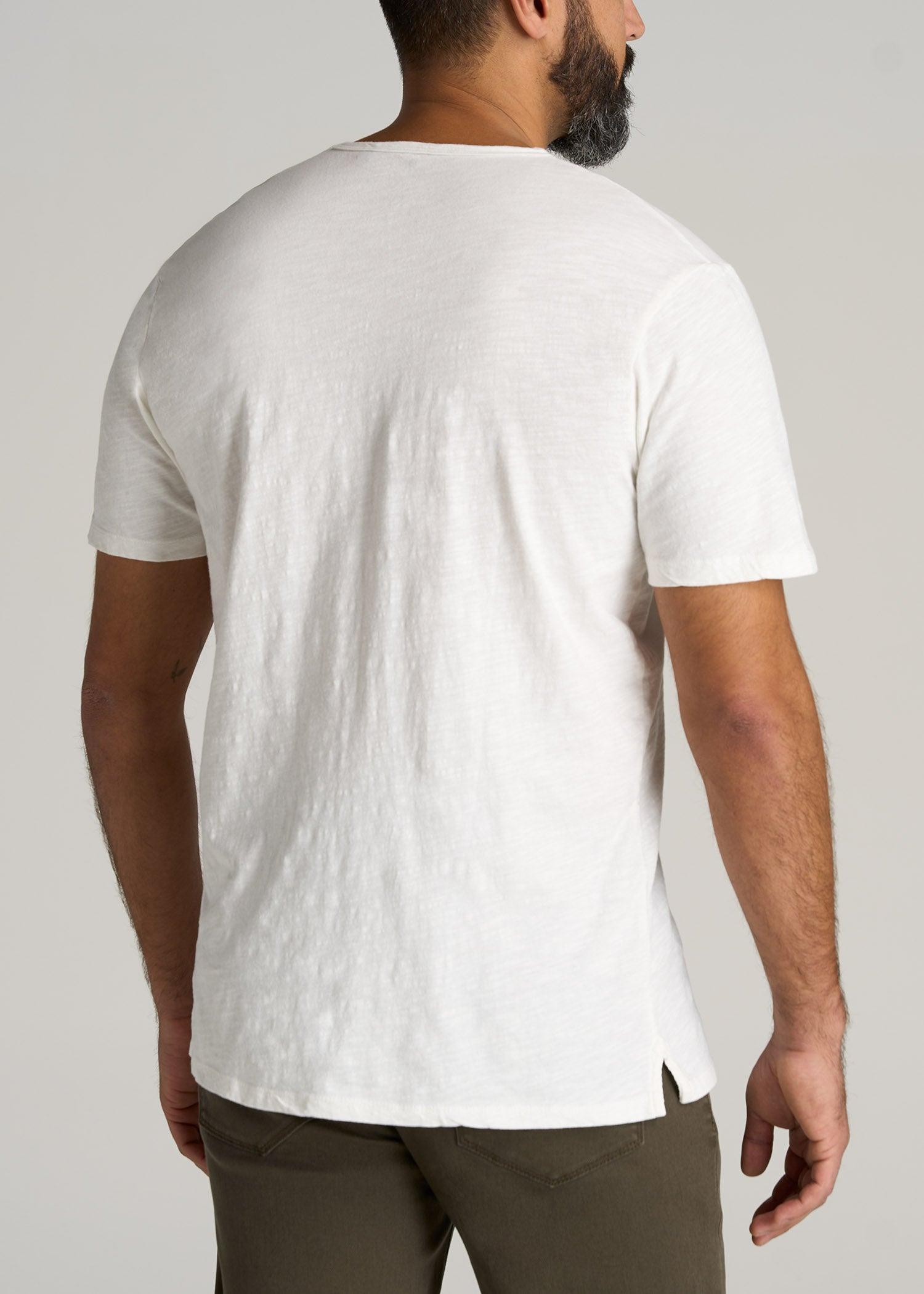 REGULAR-FIT Slub Tee in Navy - Tall Men's Shirts Product Image