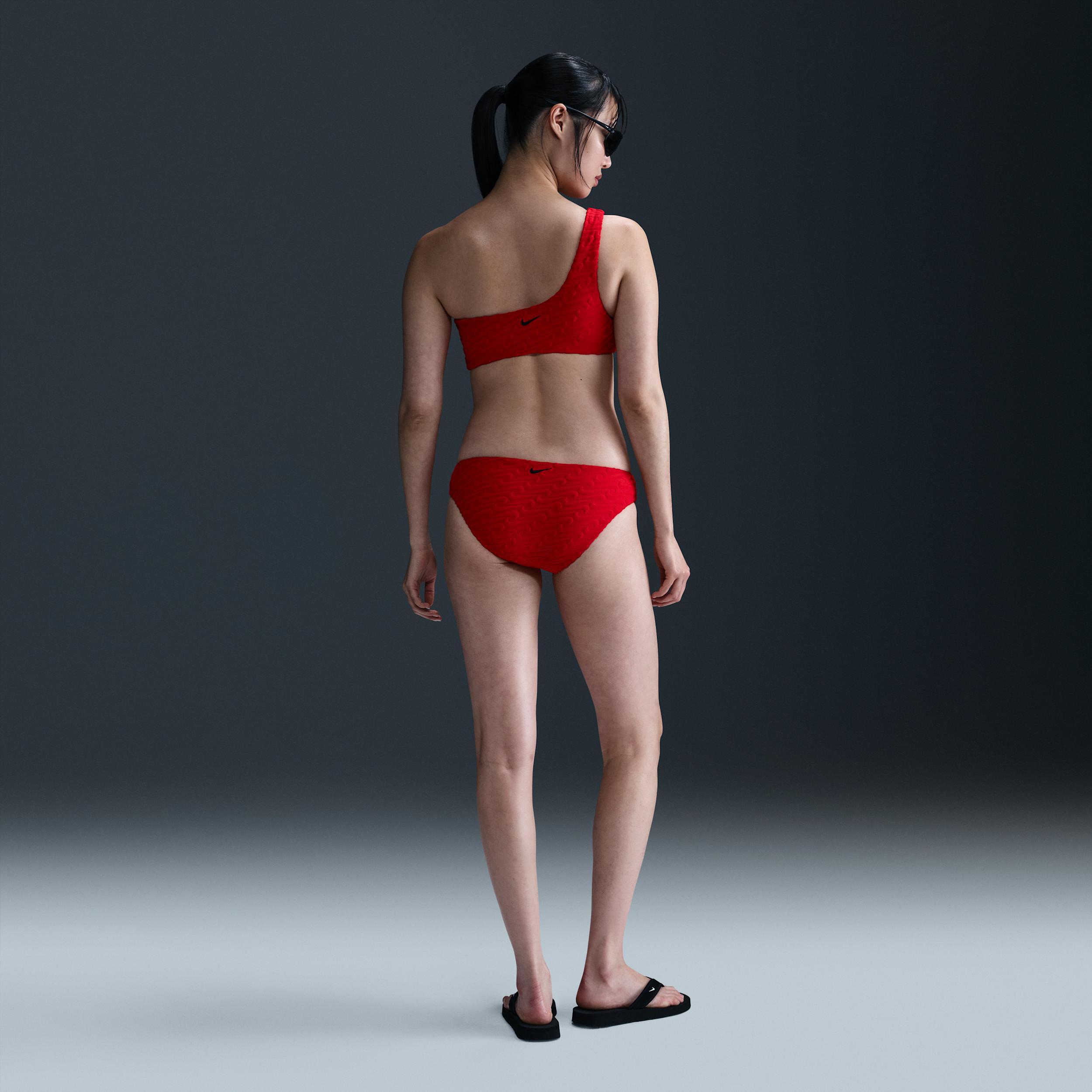 Nike Women's Swim Swoosh Link Terry Hipster Bikini Bottom Product Image