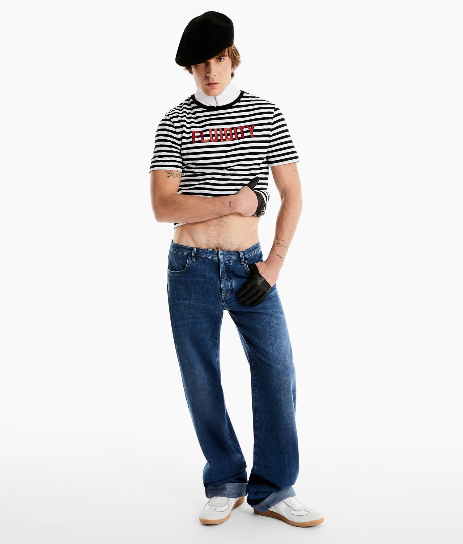 KARL LAGERFELD X ALLED-MARTINEZ WIDE-LEG JEANS Product Image