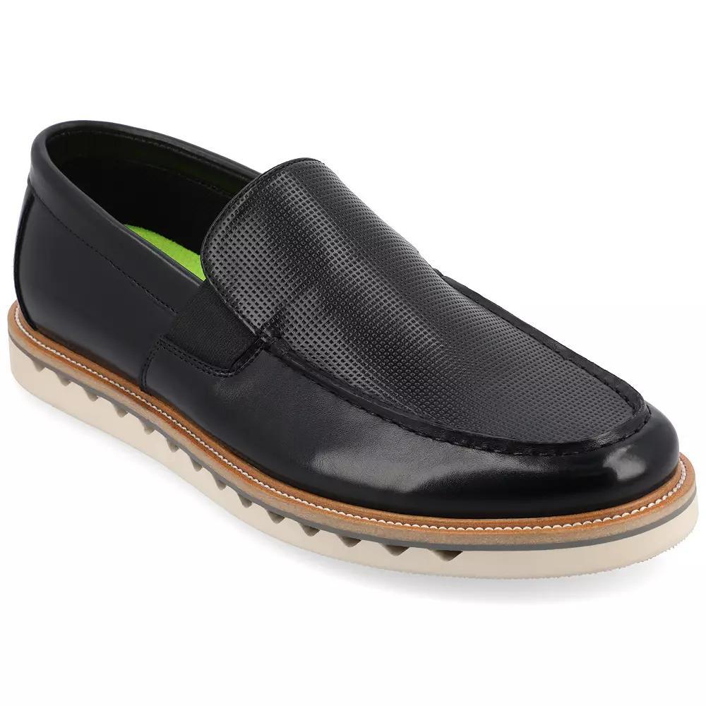 VANCE Dallas Men's Tru Comfort Foam Slip-On Loafers, Size: 11, Black Product Image
