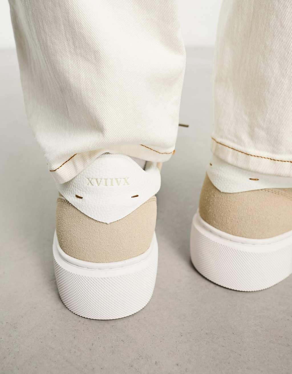 ASOS DESIGN chunky lace-up sneakers Product Image