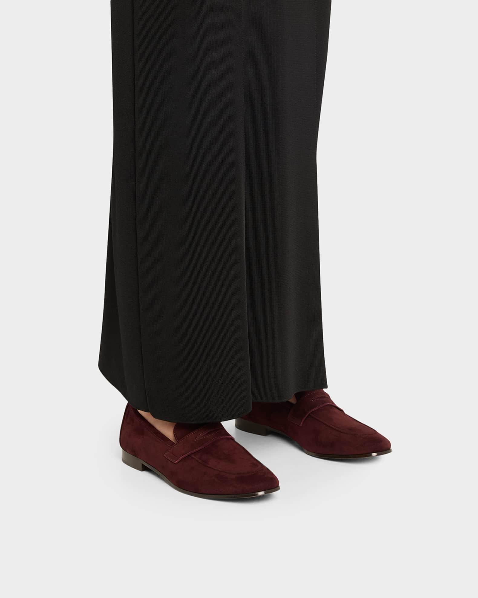 Suede Flaneur Penny Loafers Product Image