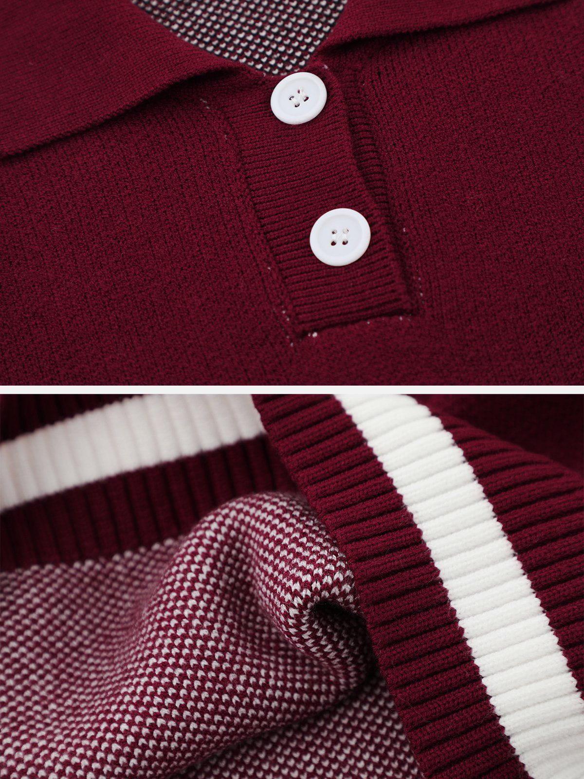 Aelfric Eden Patchwork Racing Sweater Product Image