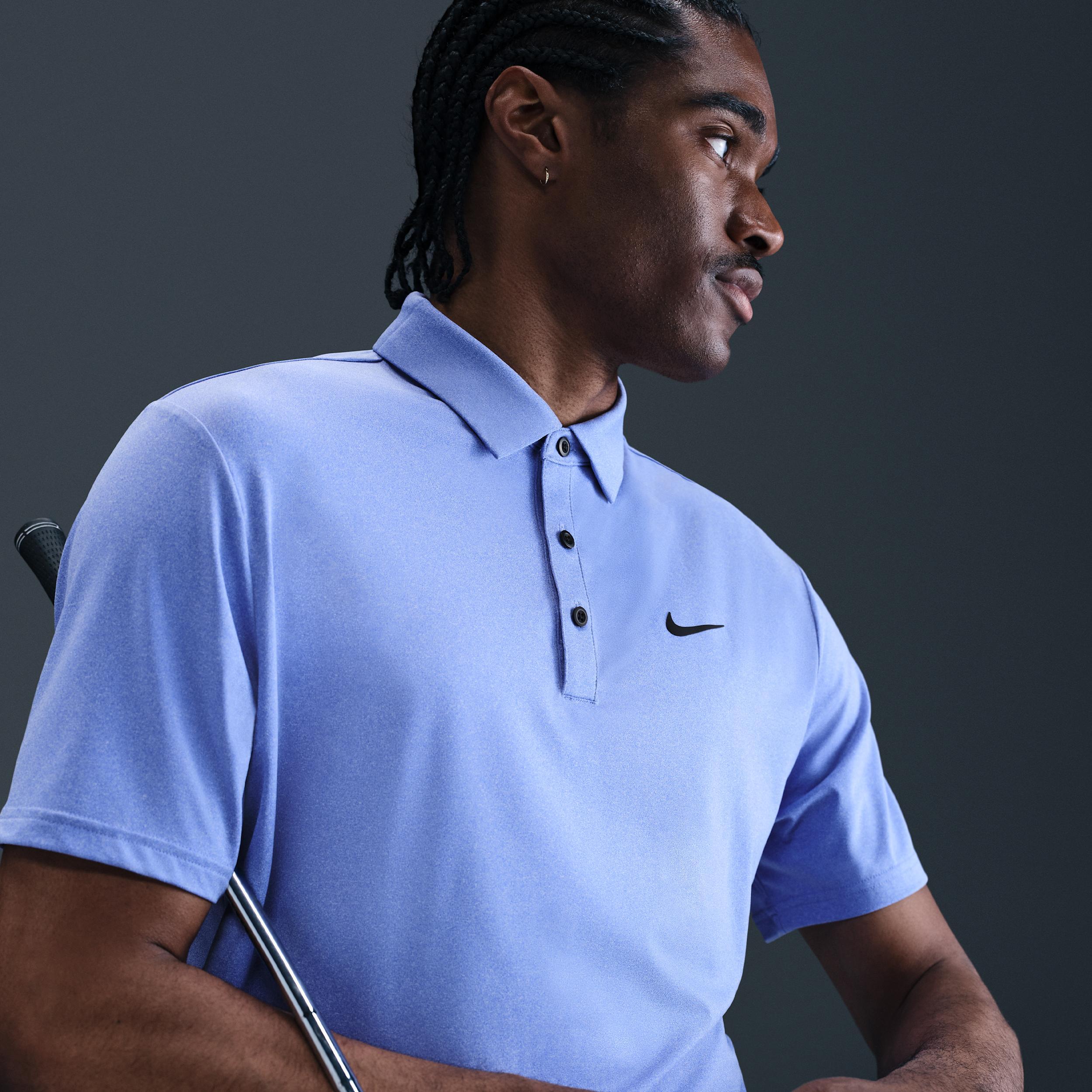 Nike Men's Tour Dri-FIT Heathered Golf Polo Product Image