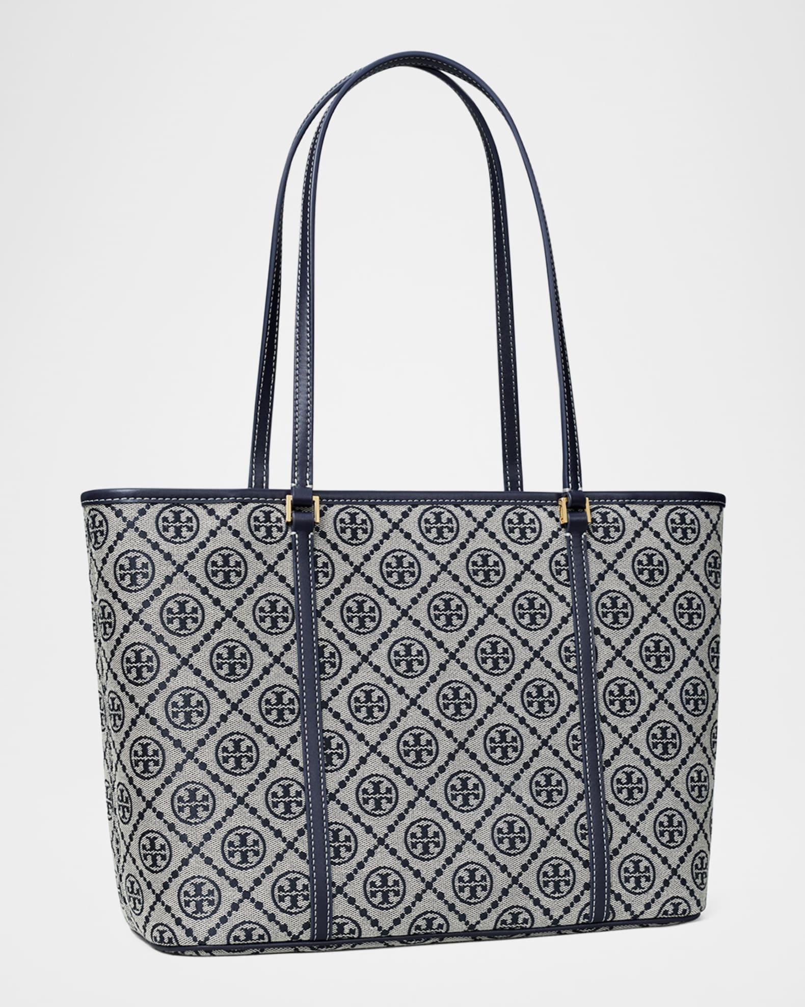 T Monogram Small Zip-Top Tote Bag Product Image