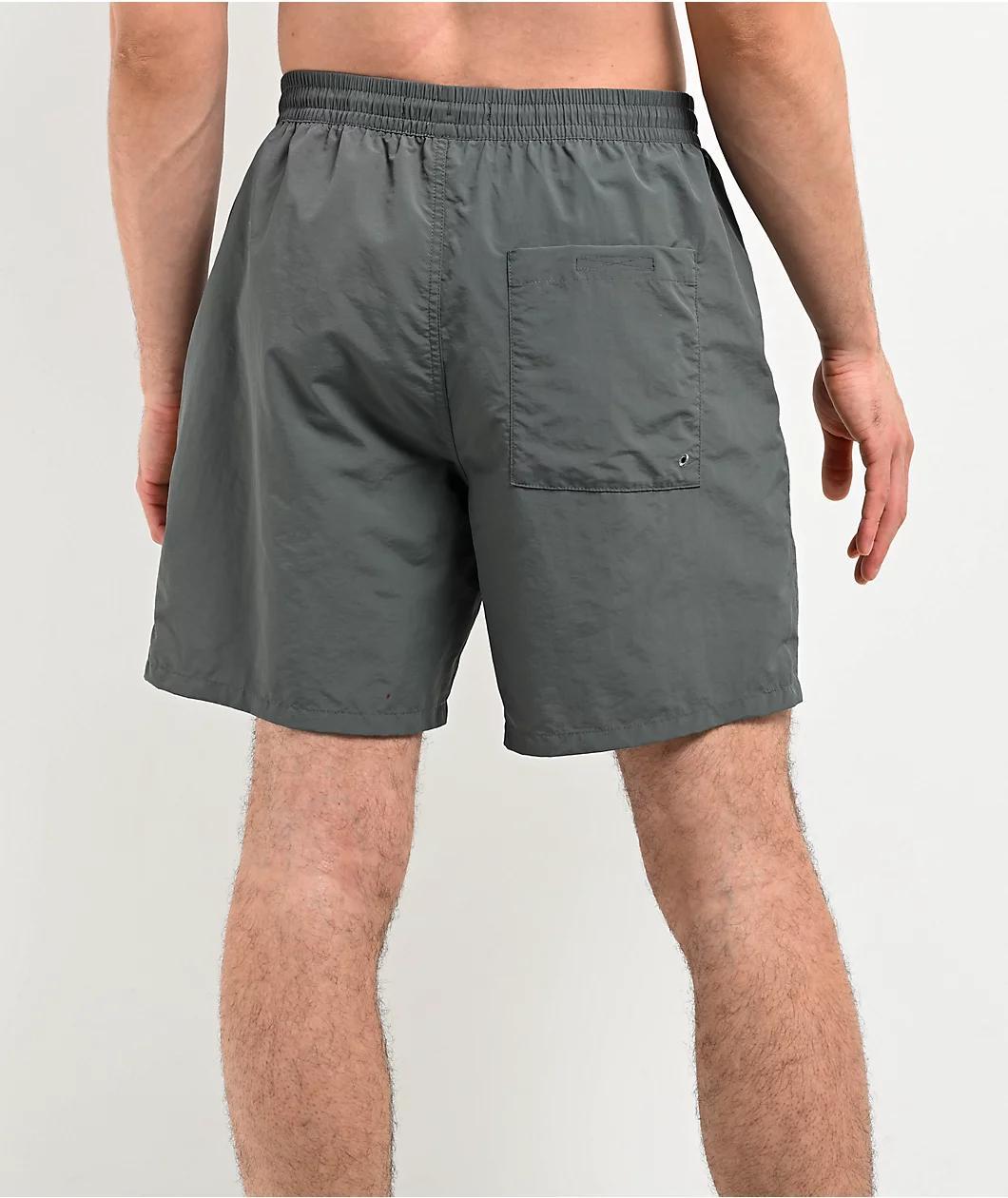Empyre Graffiti Floater Dark Green Board Shorts Product Image
