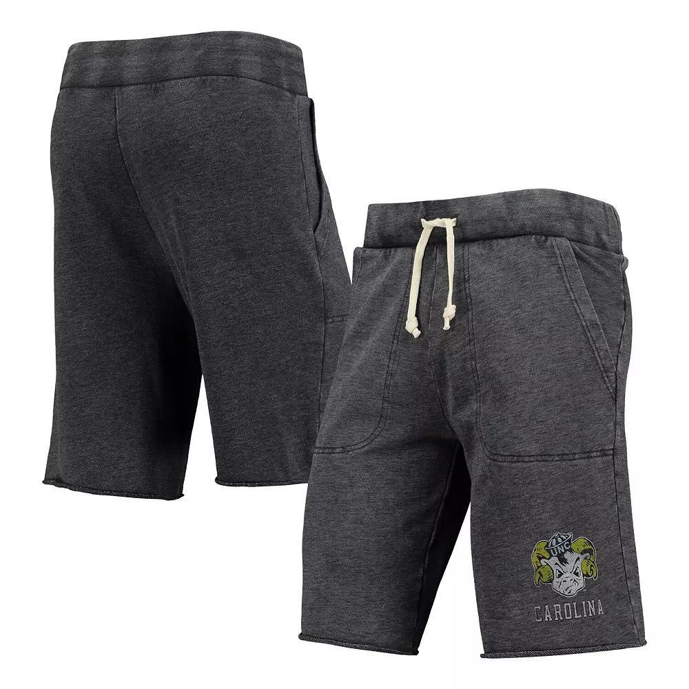 Mens Heathered Black Alternative Apparel North Carolina Tar Heels Victory Lounge Shorts Product Image