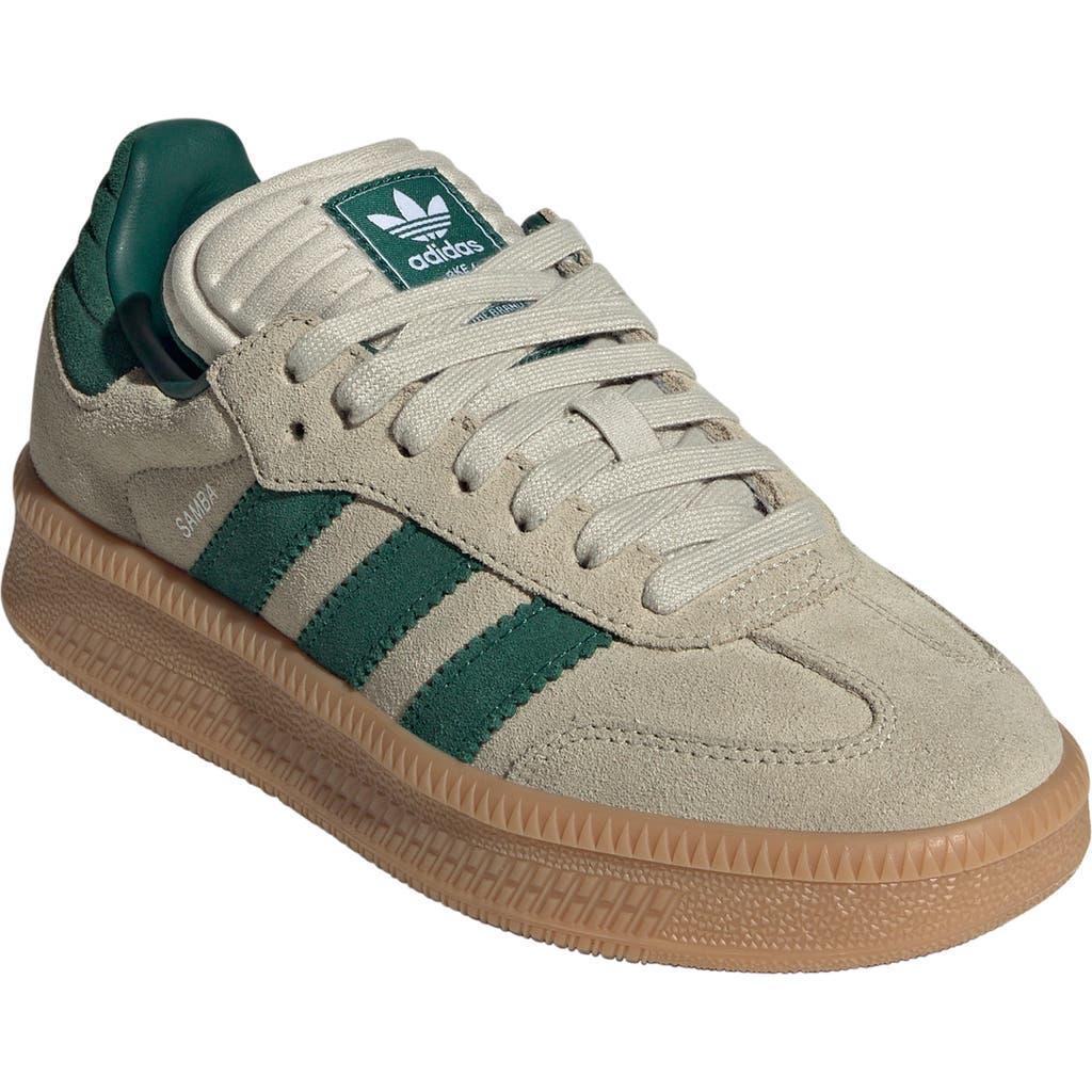 adidas Originals Boys adidas Originals Samba XLG - Boys Grade School Soccer Shoes Gum/Collegiate Green/Putty Grey Product Image