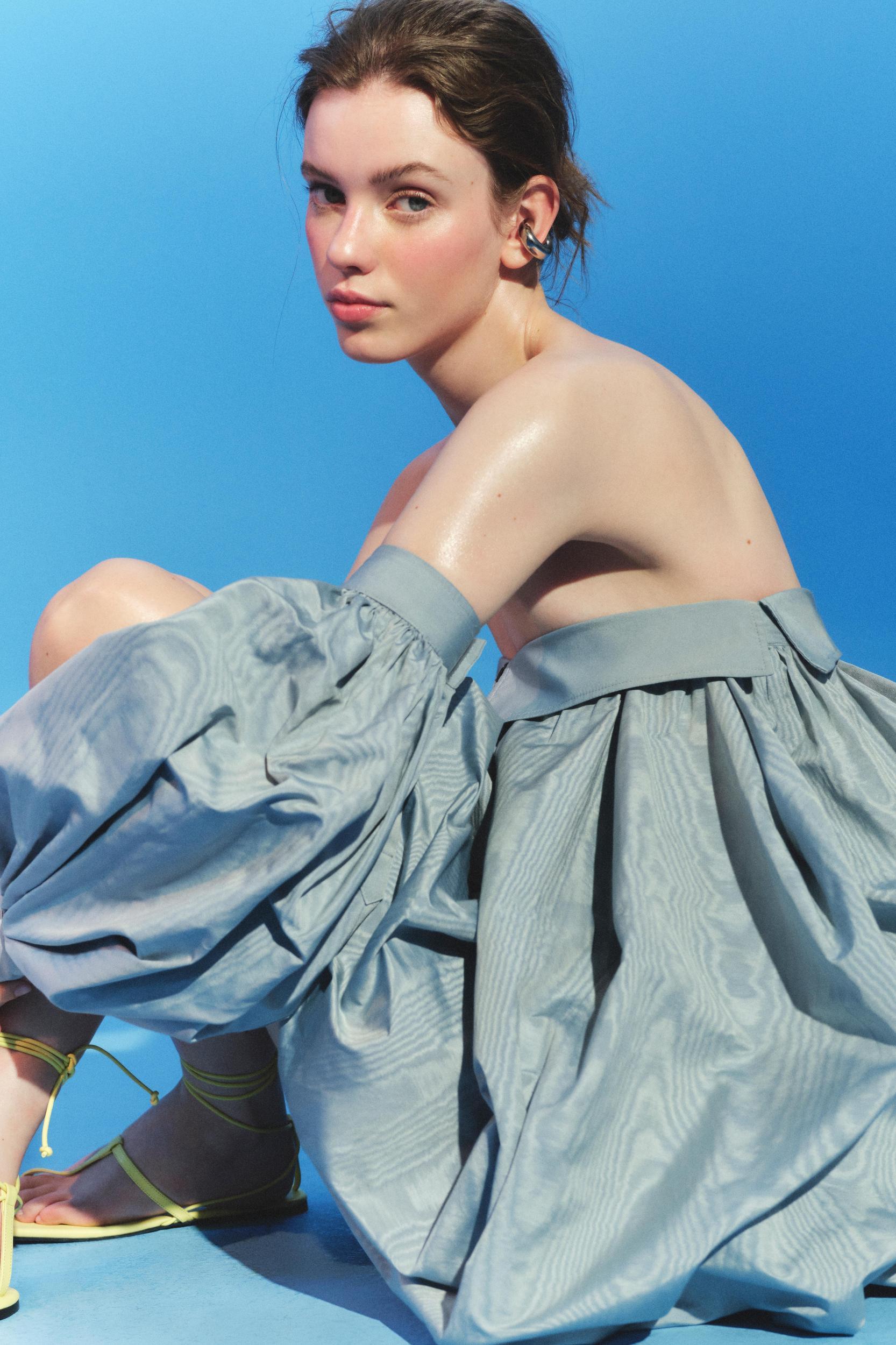 BALLOON DRESS WITH SLEEVES ZARA ICONS LIMITED EDITION Product Image