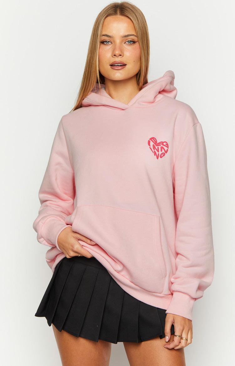 Beginning Pink Lovey Bubble Hoodie Product Image