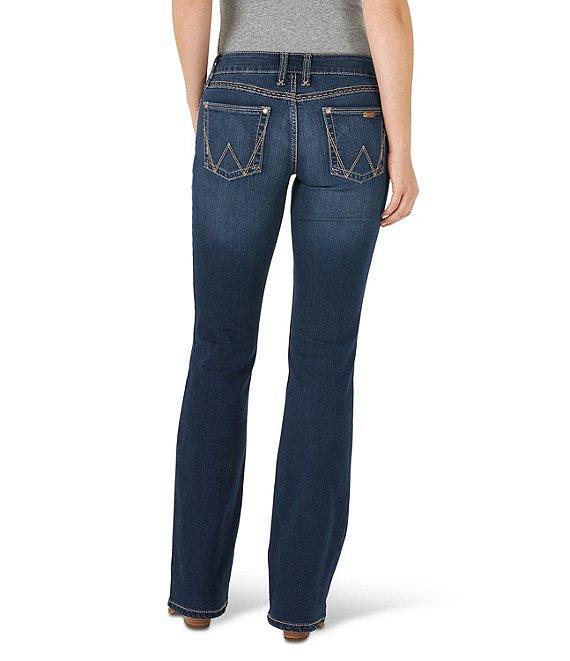 Wrangler® Mae Mid Rise Bootcut Jeans Product Image