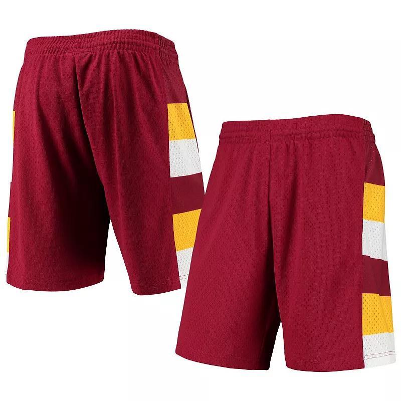 Mens Mitchell & Ness Wine Cleveland Cavaliers 1979-80 Hardwood Classics Swingman Shorts Product Image
