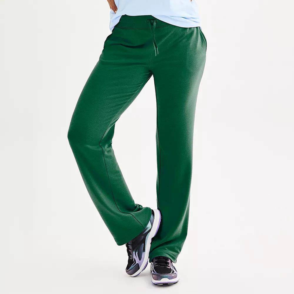 Women's Tek Gear® French Terry Open Hem Pant, Size: XS, Ostego Bay Product Image