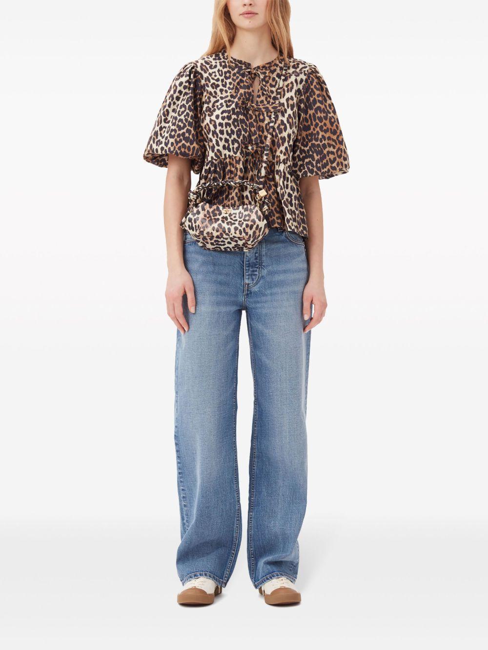 Bou leopard-print mini bag Product Image