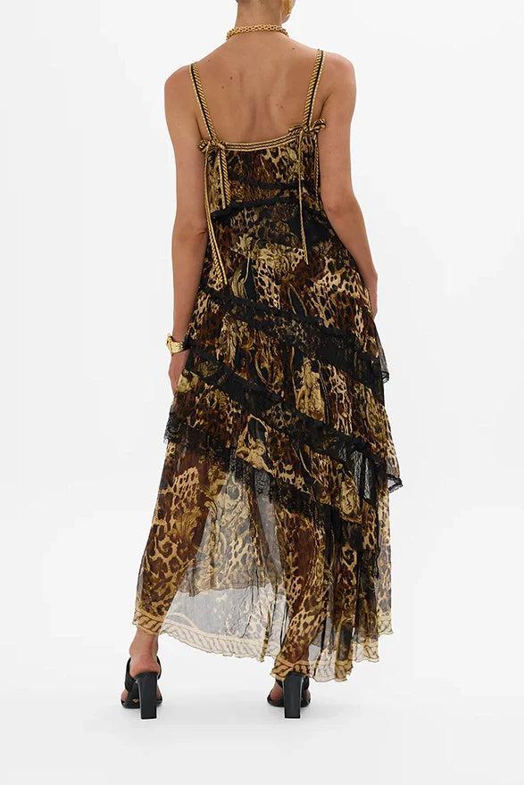 CAMILLA Asymmetric Spliced Lace Dress Product Image