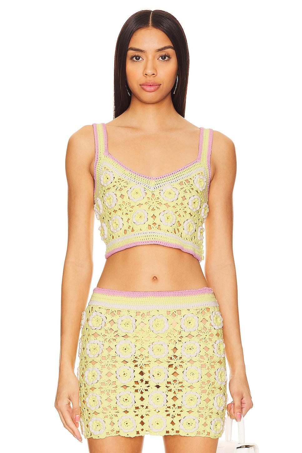 Meadow Crochet Top Lovers and Friends Product Image
