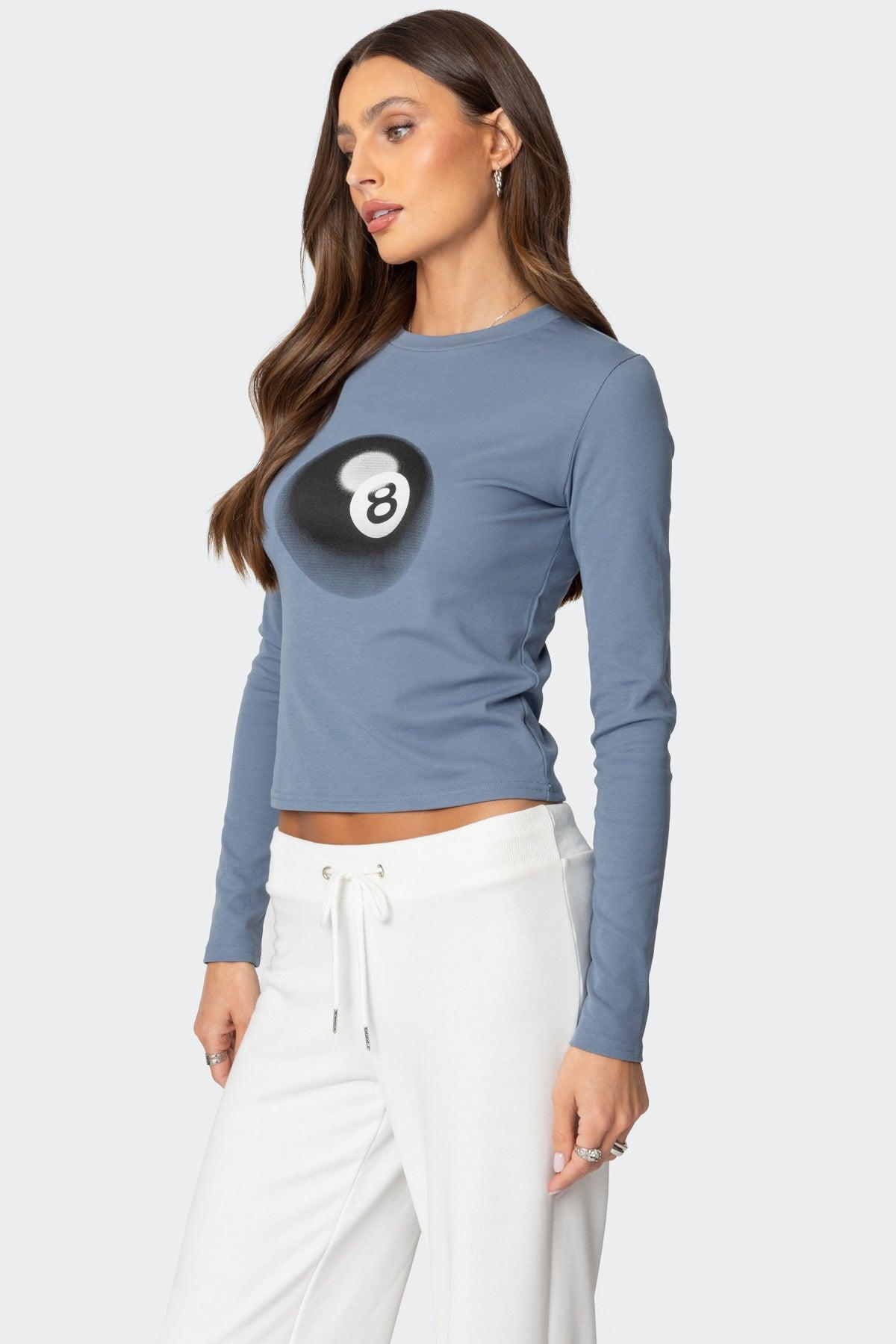 Magic 8 Long Sleeve T Shirt Product Image