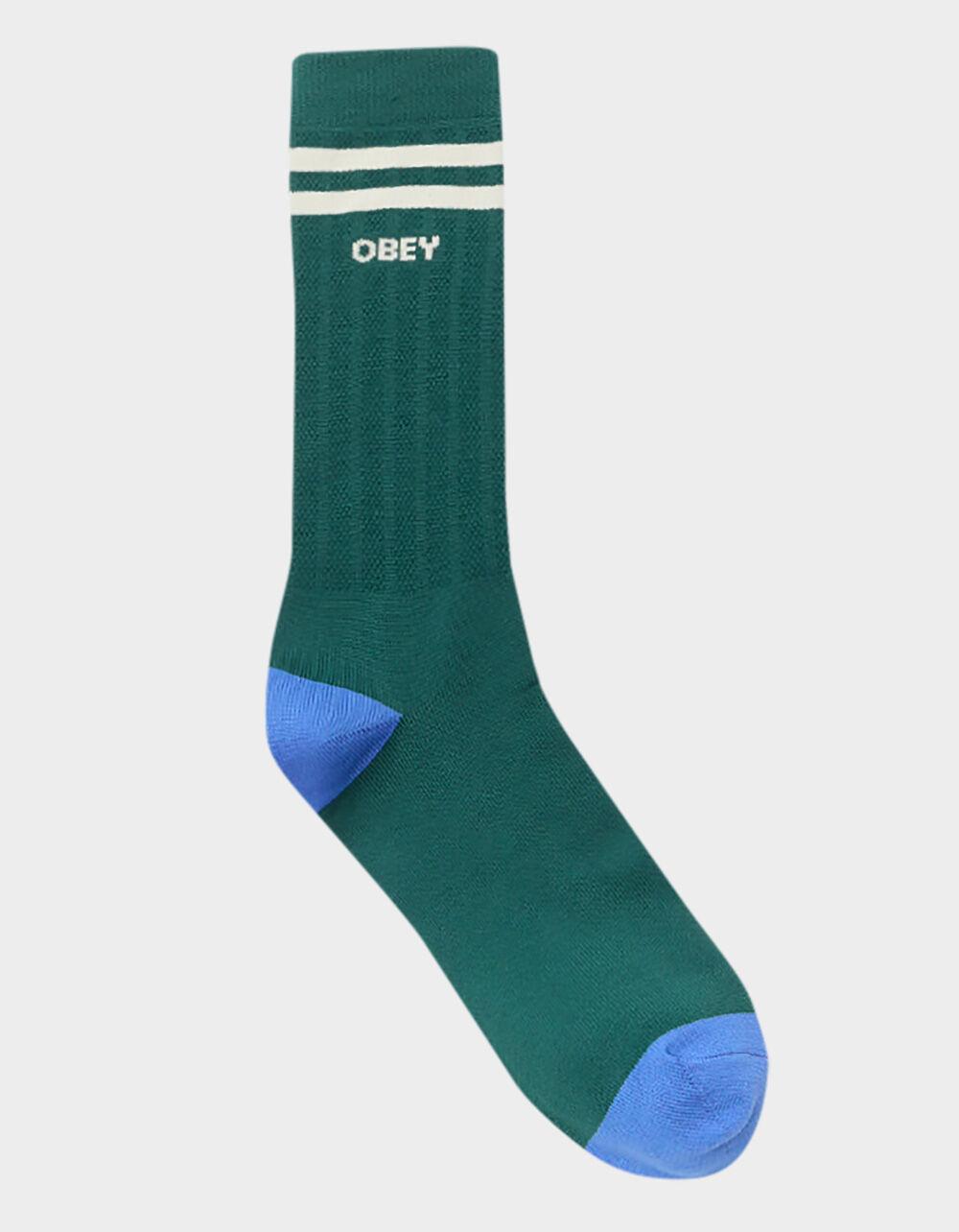OBEY Soccer Socks - Cream Combo Product Image