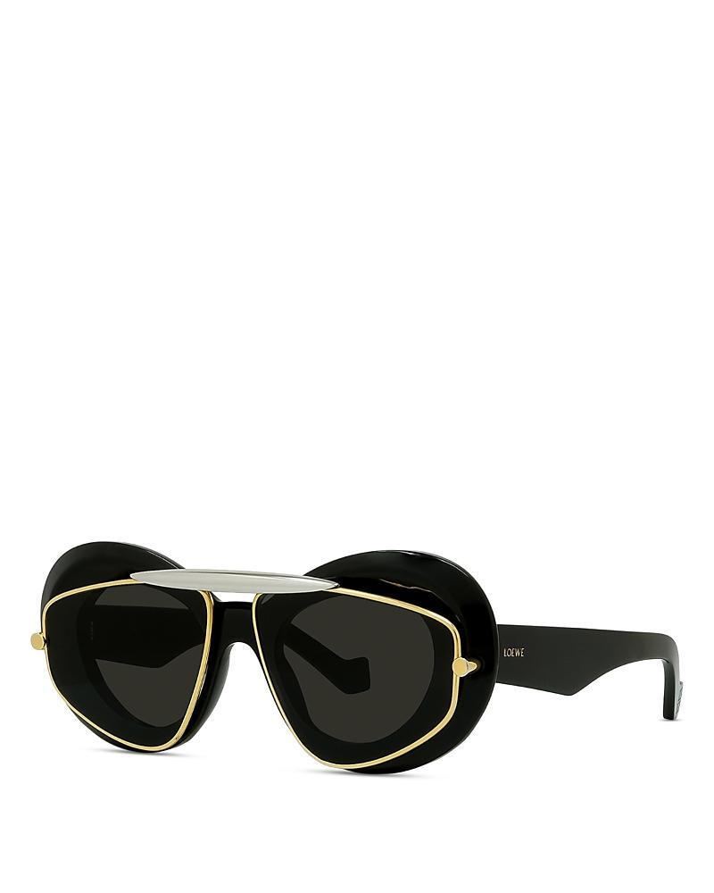 Womens Double Frame 47MM Geometric Sunglasses Product Image