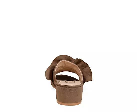 Journee Sabica Womens Mules Brown Product Image