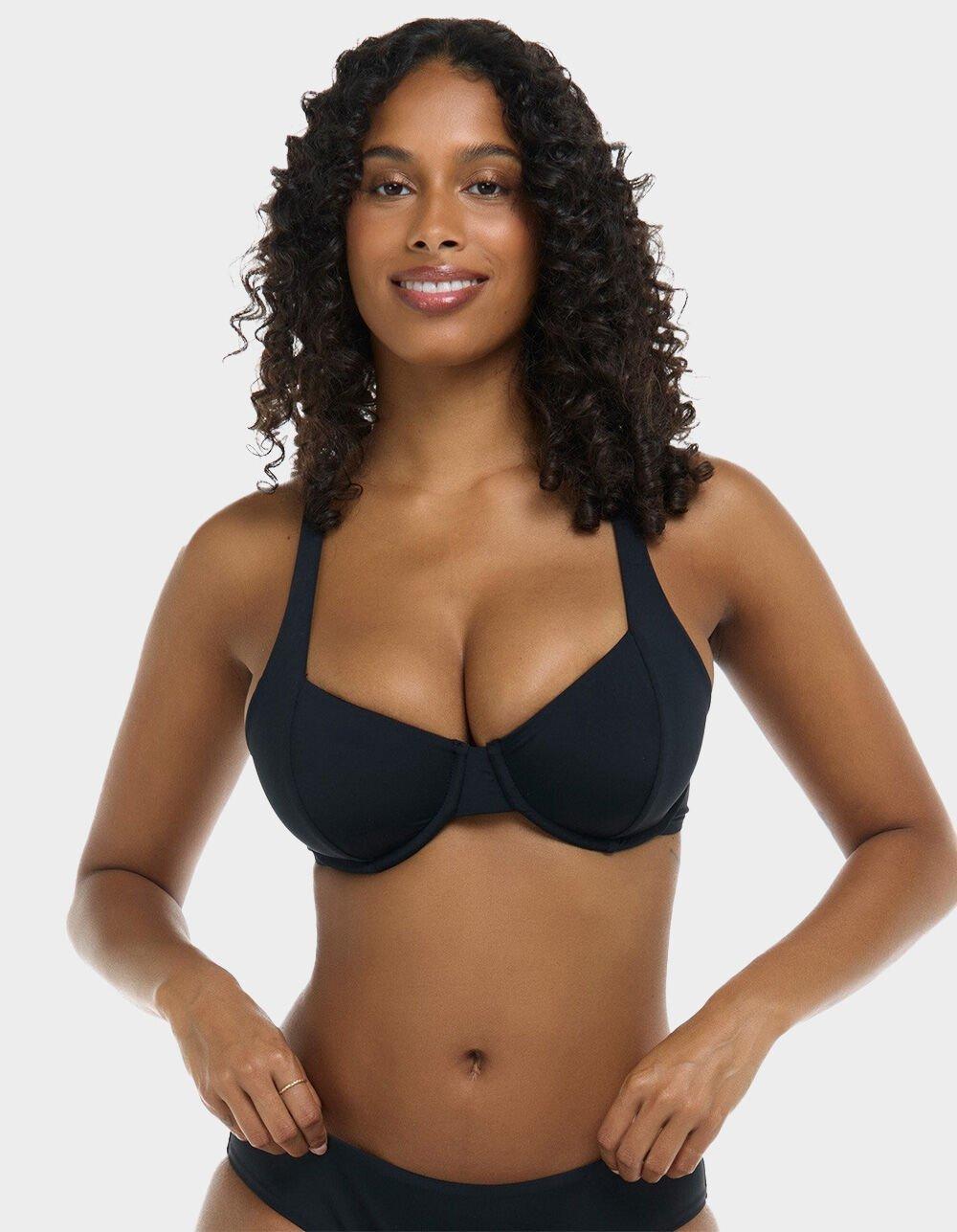 EIDON Maya Underwire D Cup Bikini Top Product Image