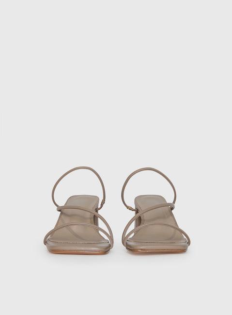 Billini Yazmin 2.0 Heels Dark Taupe Product Image