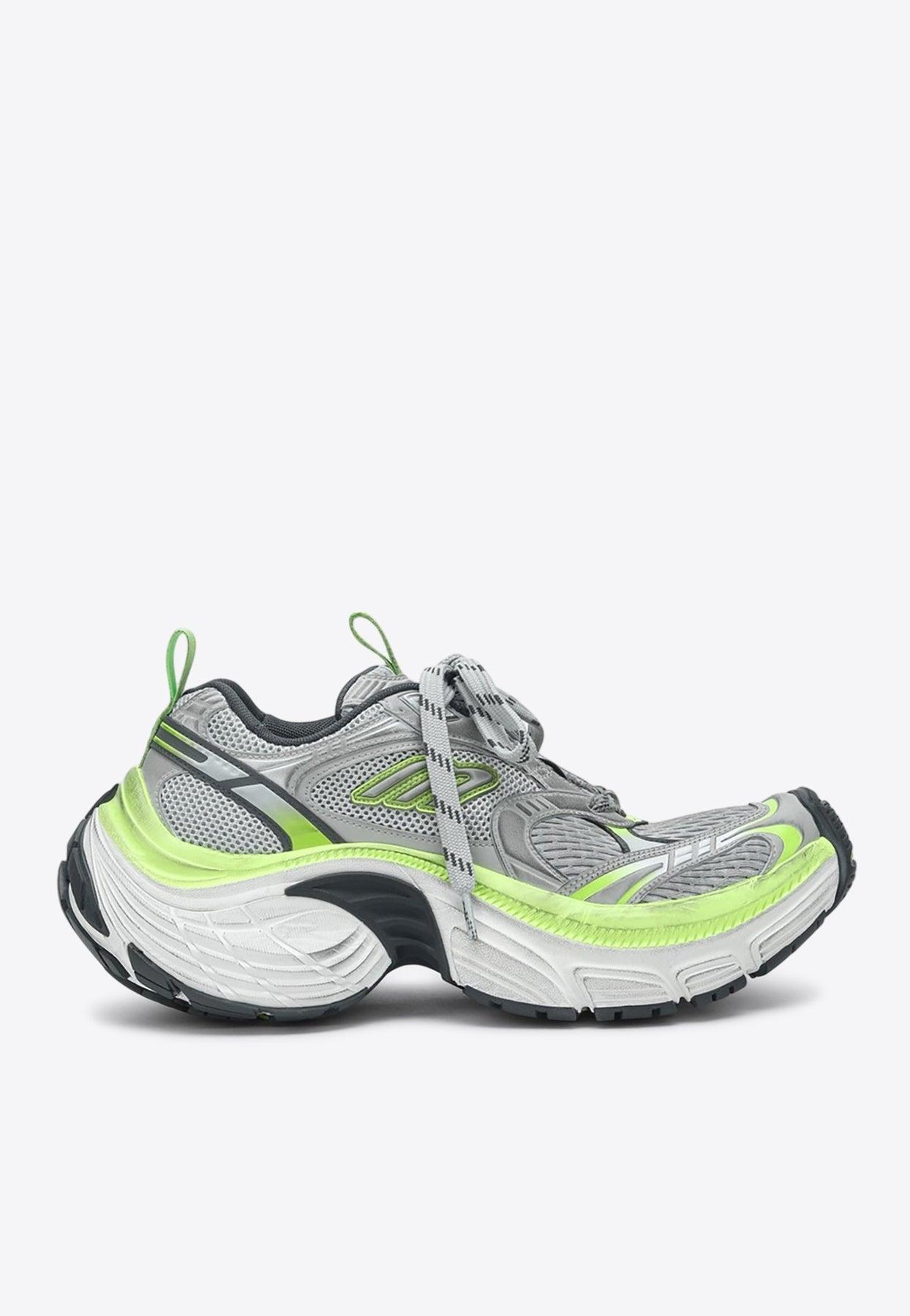 BALENCIAGA Multicolor Mesh And Rubber 6xl Sneakers In Multicolour Product Image