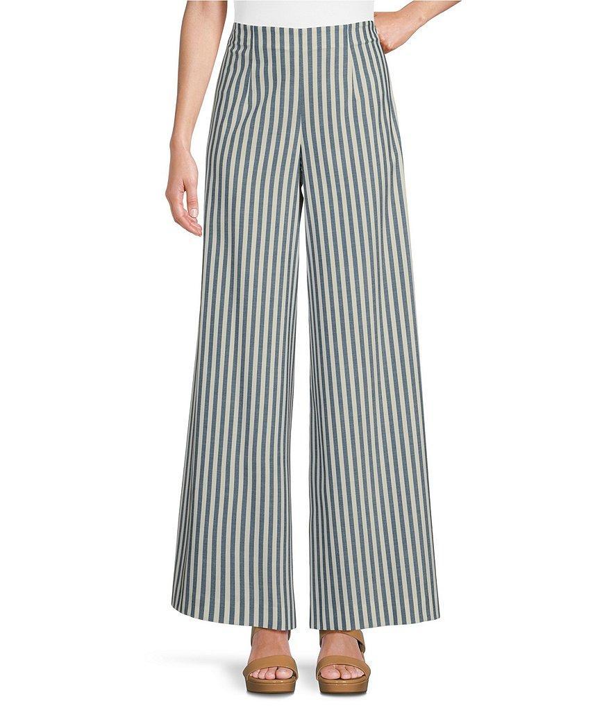 Alex Marie Liza Peak Lapel Stripe Blazer Product Image