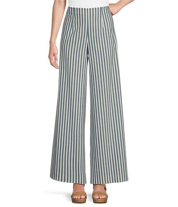 Alex Marie Liza Peak Lapel Stripe Blazer Product Image